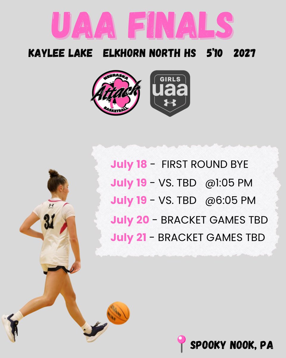Excited to wrap up the summer at Under Armor Nationals with <a href="/NebraskaAttack/">Nebraska Attack UAA</a> !!
