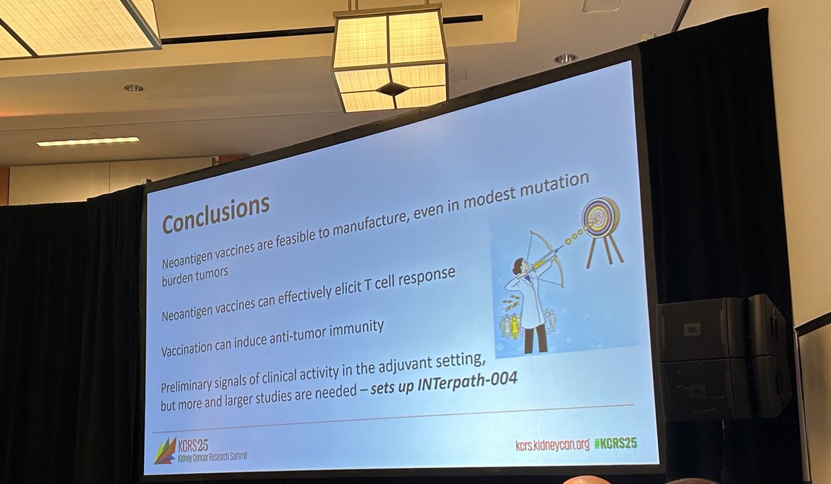 kor_shah's tweet image. Exciting talk by @BraunMDPhD at #KCRS2025 on not only the feasibility of personalized neoantigen vaccines in #kidneycancer , but also preclinical evidence of T cell response & preliminary promising clinical activity 💉🧬
@kidneycan @urotoday @OncoAlert