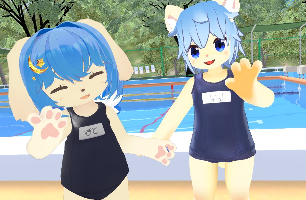 ている (@tail_vrc) on Twitter photo 