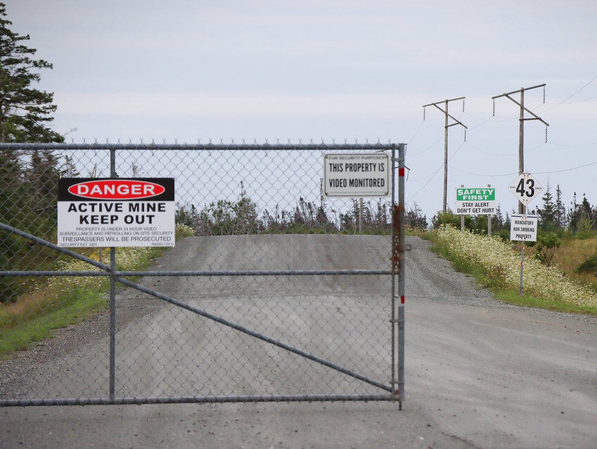 Underground coal mine in Donkin, N.S., for sale, according to a news release from Morien Resources. The mine shut down two years ago after the roof collapsed twice in one week. It was cleared to reopen in March 2024 but has remained idle since then.