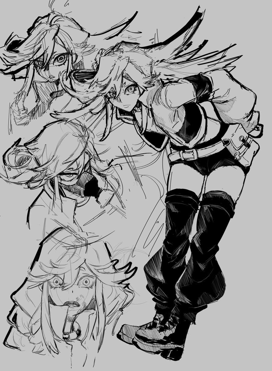 Riyo Reaper sketches

#GACHIAKUTA #ガチアクタ