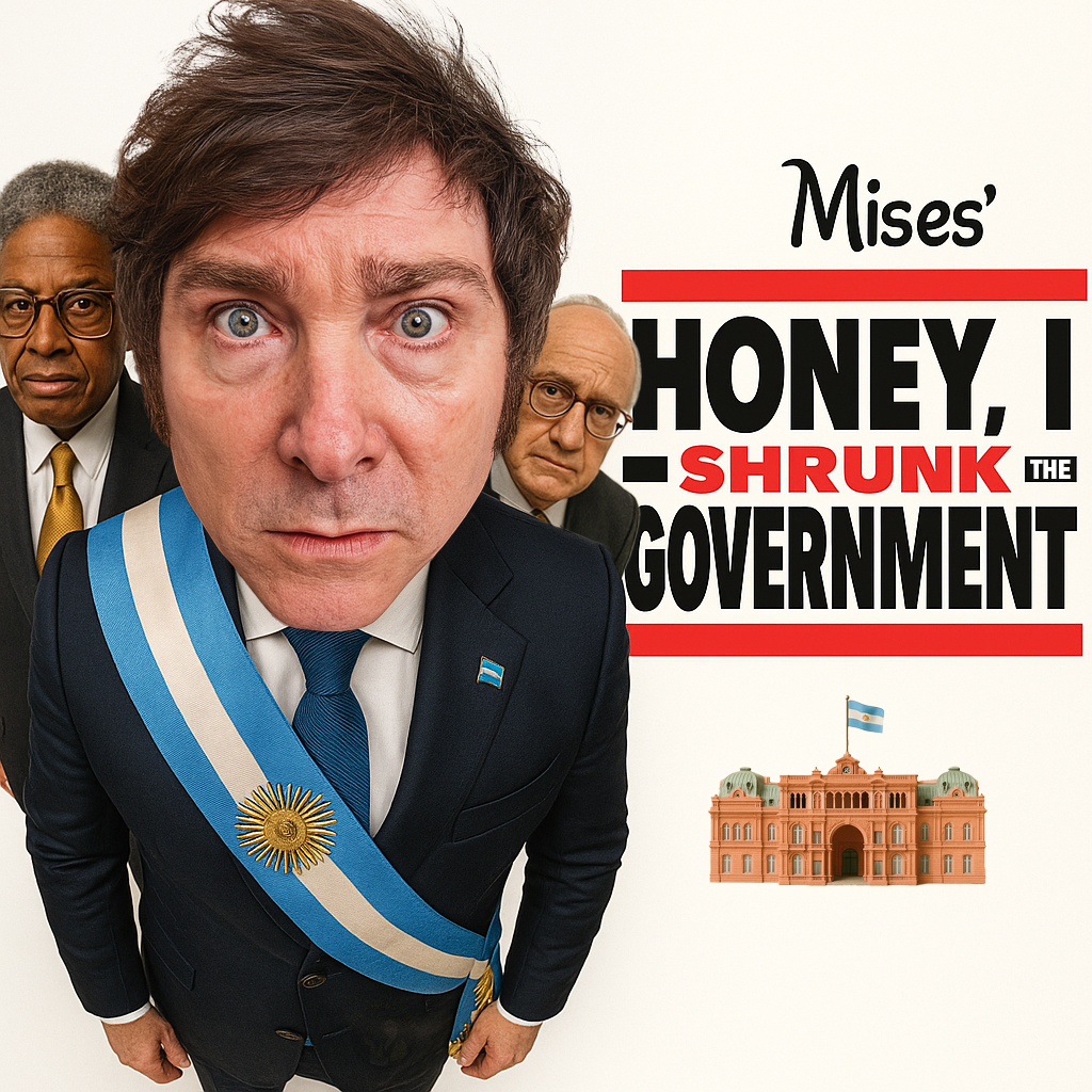 ThePholosopherX's tweet image. Javier Milei accomplished what others thought was impossible - to ACTUALLY shrink the government! Afuera!
