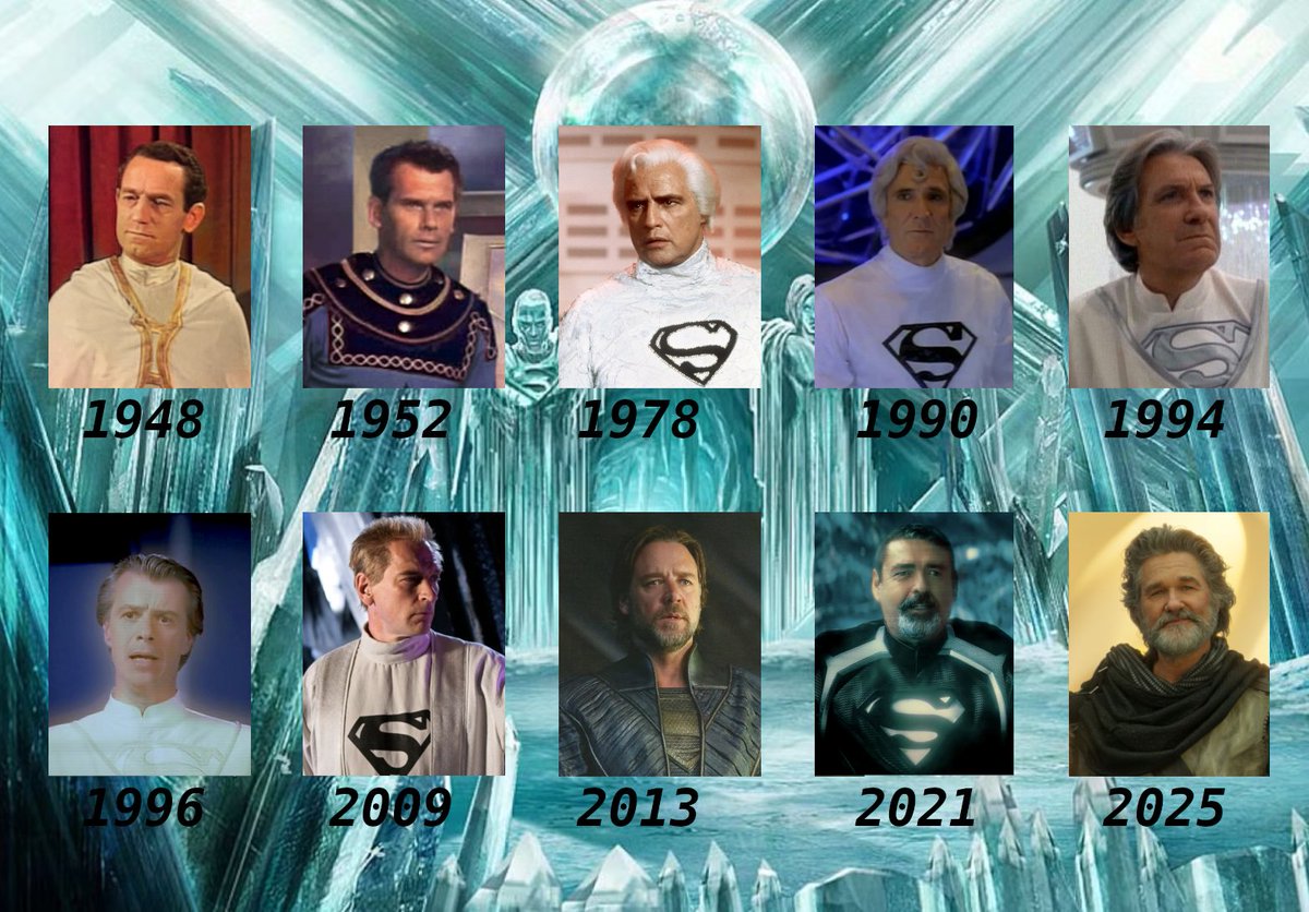 mooneventers's tweet image. The great screen legacy of Jor-El.
#Superman