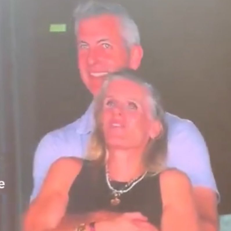 No Jumper on X: "Astronomer CEO Andy Byron's wife removes his last name  from her Facebook profile, following viral video of his alleged affair with  colleague Kristin Cabot at a Coldplay concert.