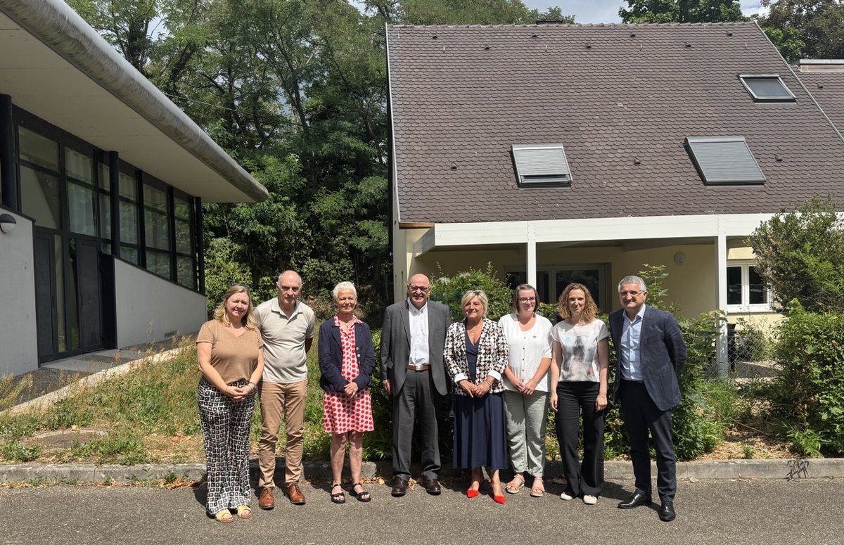 KlinkertBrigitt's tweet image. Visite forte de sens à la Maison d’Accueil Spécialisée de Turckheim aujourd’hui.
Un immense merci aux professionnels pour leur engagement quotidien aux côtés des personnes en situation de handicap. Bravo à l'ADAPEI d'Alsace pour ses projets humains et innovants !