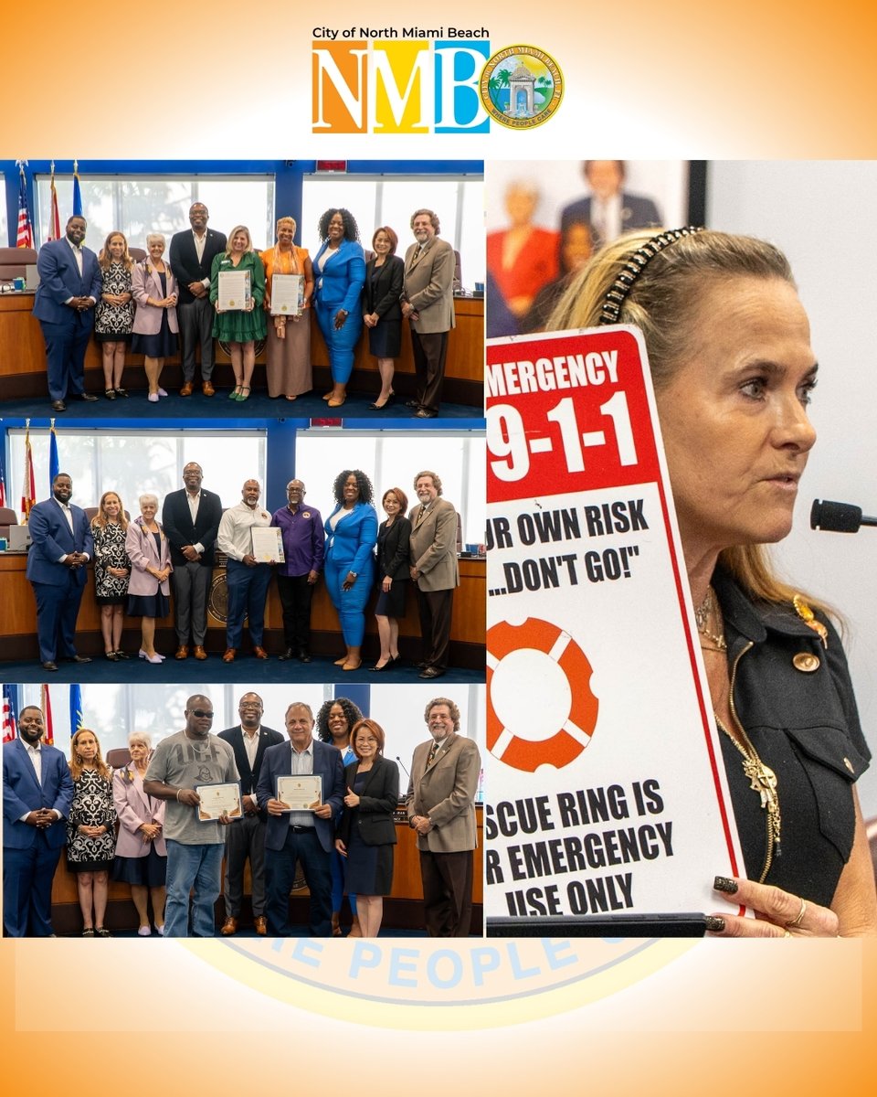 CityNMB's tweet image. At our July Commission Meeting, we recognized local residents, celebrated Parks and Recreation Month with a proclamation to our Parks & Recreation Department, and awarded The John Philome Memorial Scholarship honoring the life and service of the late Officer John Philome.