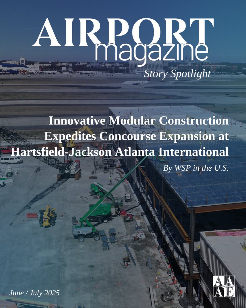 AAAEDelivers's tweet image. Innovation is taking off at Hartsfield-Jackson Atlanta International Airport (ATL)🛫

🔗 See how ATL is reshaping the future of travel in the latest issue of Airport Magazine: hubs.la/Q03xDMgn0