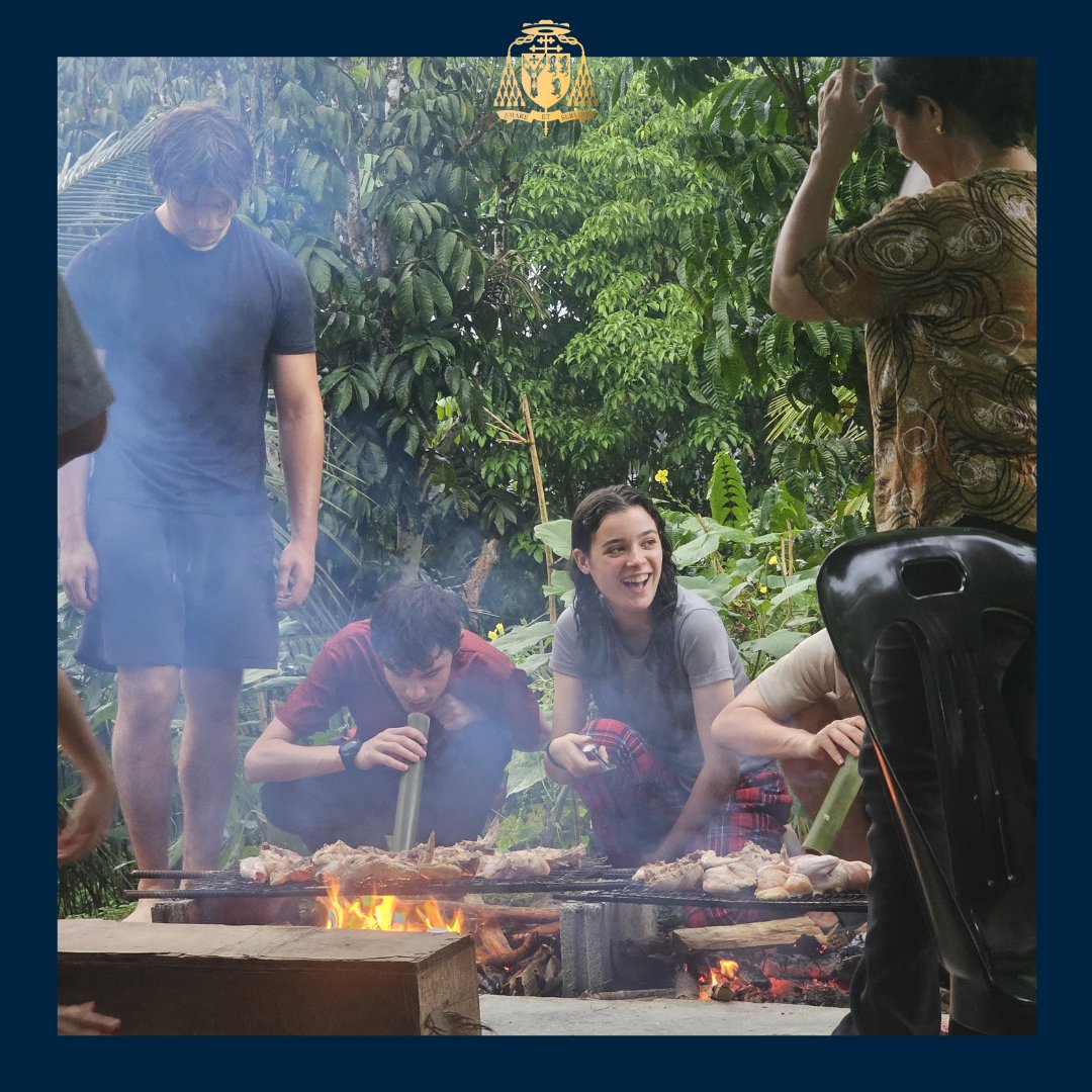 CardinalVaughan's tweet image. On Tuesday 15 July, the World Challenge pupils finished the community initiative part of their expedition. This included building footpaths to a popular tourist destination, caving, a traditional cooking lesson from villagers and football fixture against the local team.