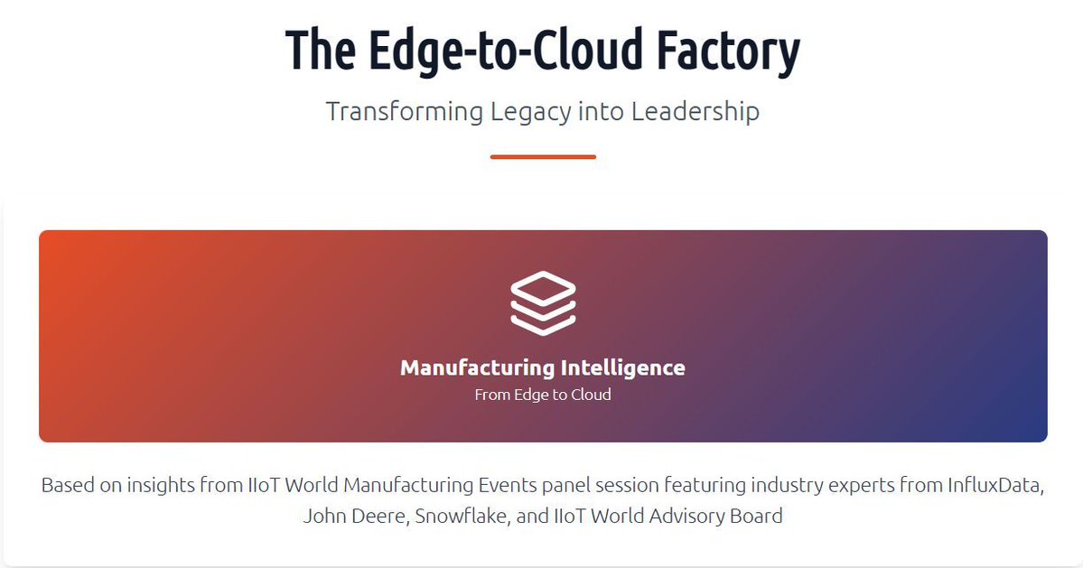 fogoros's tweet image. The Shift Beyond Operational Efficiency
From Pilots to Production: Why Edge-to-Cloud Needs Strategic Commitment buff.ly/qxZyzPA
#sponsored #influxdata_iiot #InfluxDB #Industry40 @DiegoTamburini @FrRonconi via @fogoros
