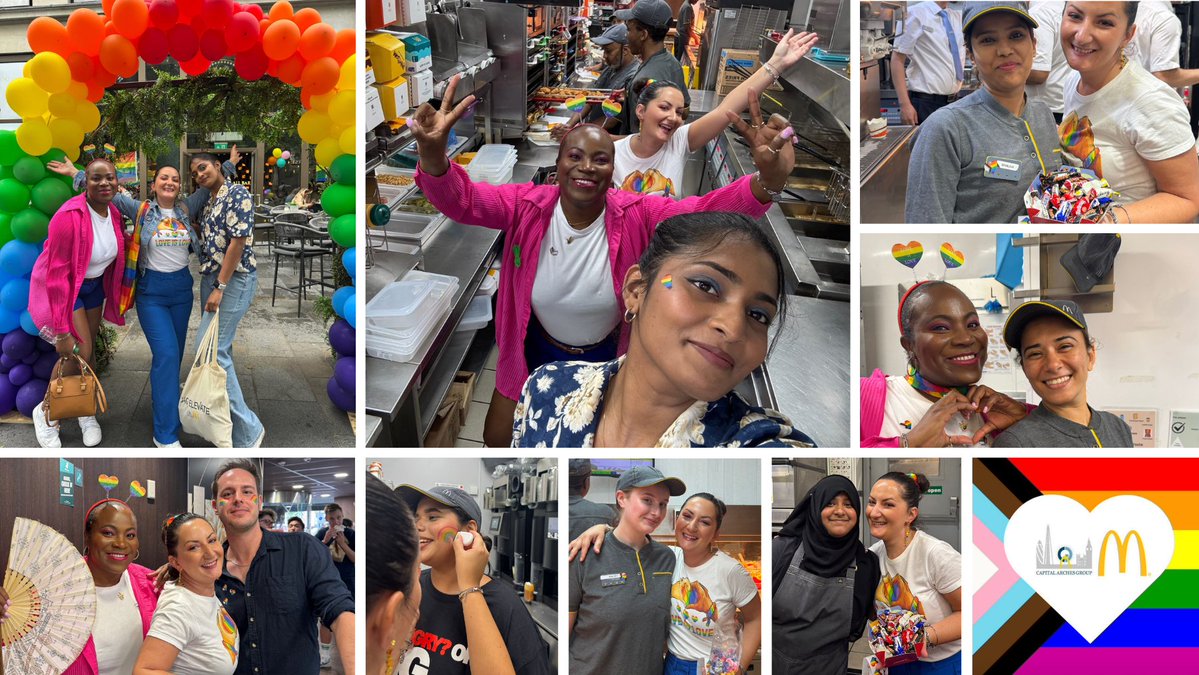 Capital Arches Group McDonald's West End (@cag_mcdonalds) on Twitter photo ๐ #ThrowbackThursday to Pride Month, when our amazing ๐ช๐ฒ๐น๐น๐ฏ๐ฒ๐ถ๐ป๐ด ๐ง๐ฒ๐ฎ๐บ hit the road to visit our stores and ๐๐ต๐ฎ๐ฟ๐ฒ ๐๐ต๐ฒ ๐น๐ผ๐๐ฒ It was all about connection, inclusion, and celebrating ๐บ๐ฐ๐ถ ๐ฃ๐ฆ๐ช๐ฏ๐จ ๐บ๐ฐ๐ถ.๐ณ๏ธโ๐โจ
#TeamCAG ๐ #ThrowbackThursday to Pride Month, when our amazing ๐ช๐ฒ๐น๐น๐ฏ๐ฒ๐ถ๐ป๐ด ๐ง๐ฒ๐ฎ๐บ hit the road to visit our stores and ๐๐ต๐ฎ๐ฟ๐ฒ ๐๐ต๐ฒ ๐น๐ผ๐๐ฒ It was all about connection, inclusion, and celebrating ๐บ๐ฐ๐ถ ๐ฃ๐ฆ๐ช๐ฏ๐จ ๐บ๐ฐ๐ถ.๐ณ๏ธโ๐โจ
#TeamCAG