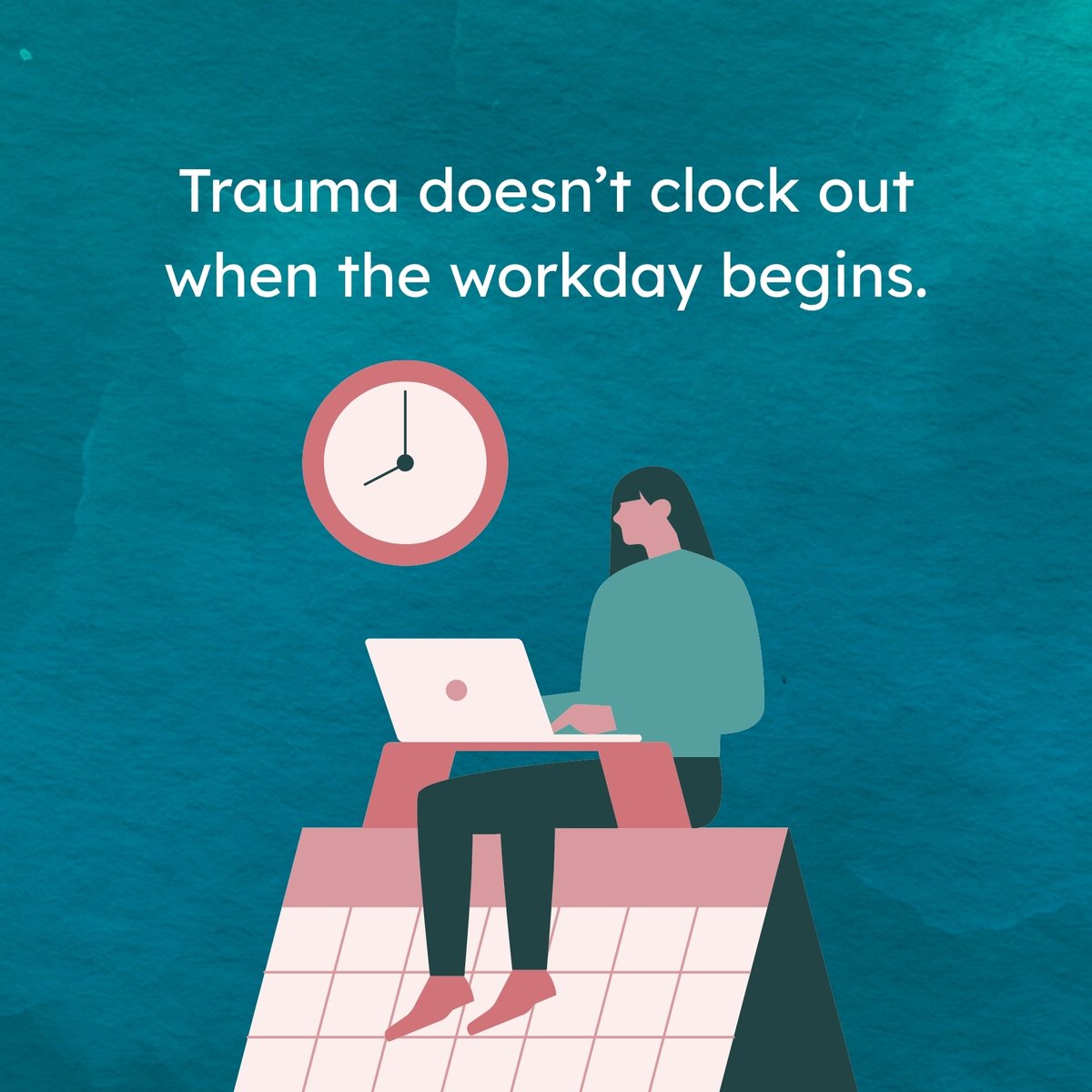 NAPAC's tweet image. We often hear on our support line that survivors struggle with keeping up at work.
The effects of trauma can impact concentration, energy and emotional wellbeing, making work feel overwhelming at times. If you’re finding it hard to keep up, you’re not alone.💛