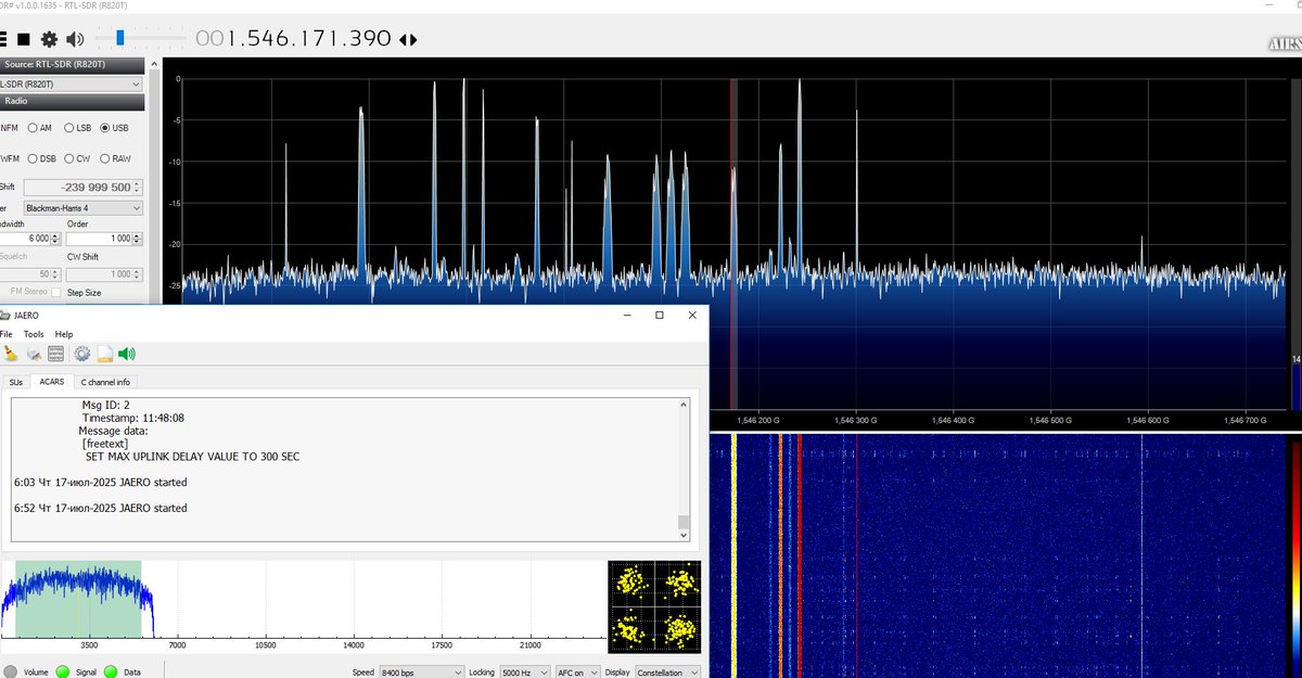 I accidentally broke the SMB connector on the antenna of the Inmarsat Nera satellite terminal. The antenna is very good, with a gain of about 16 dBi (EIRP 25 dBW - 8W - 1). I had to replace the connector with an SMA.  Interestingly, the side parts don't physically contact.