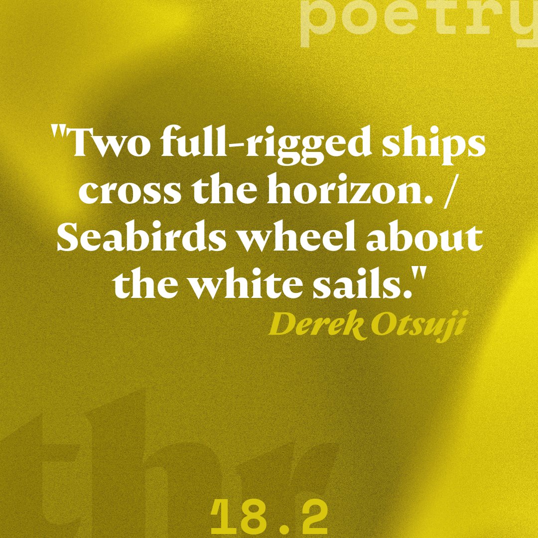 Hopkins_Review's tweet image. Start your subscription to read Derek Otsuji&apos;s poetry, and more work from the &quot;Local&quot; Literature: Writings from Hawai&apos;i folio, in THR 18.2!

hopkinsreview.com/shop