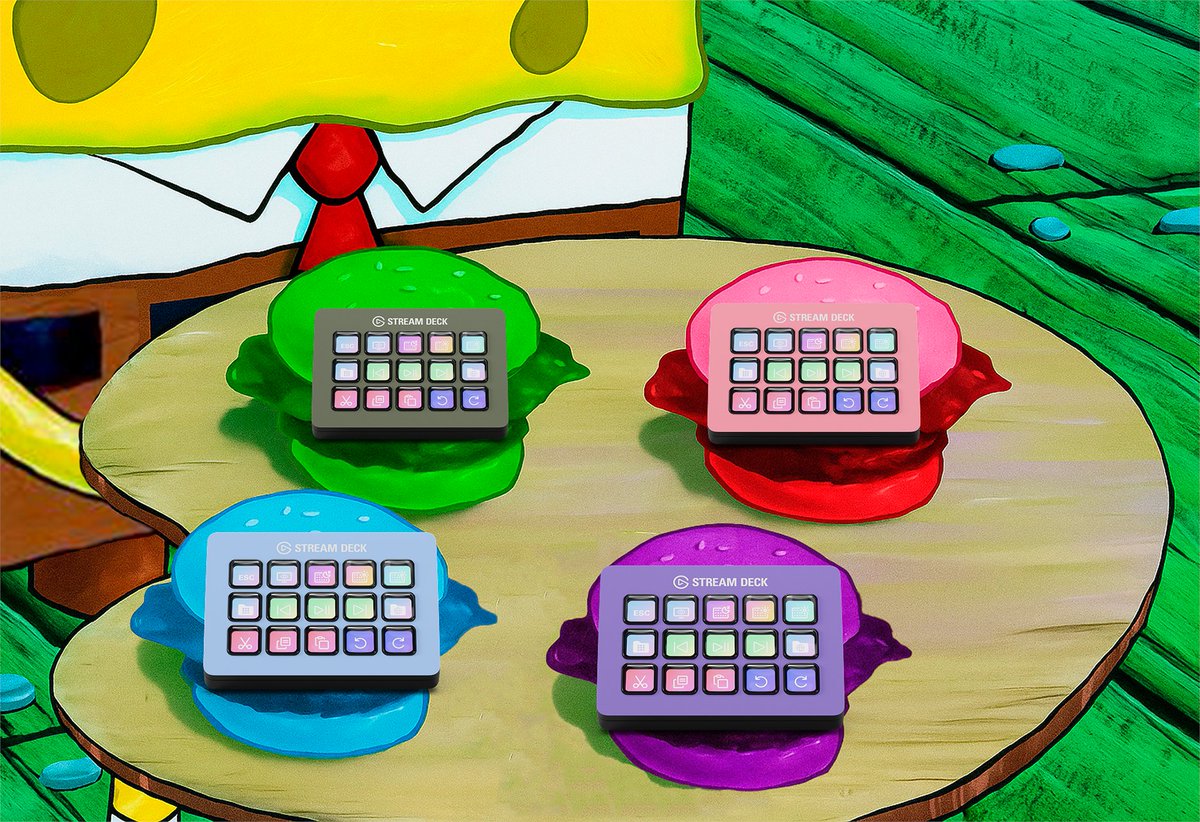 elgato's tweet image. Are we serving Stream Deck, or is Stream Deck serving us? π
Shop new Stream Deck colors: e.lga.to/s/Dreamscape