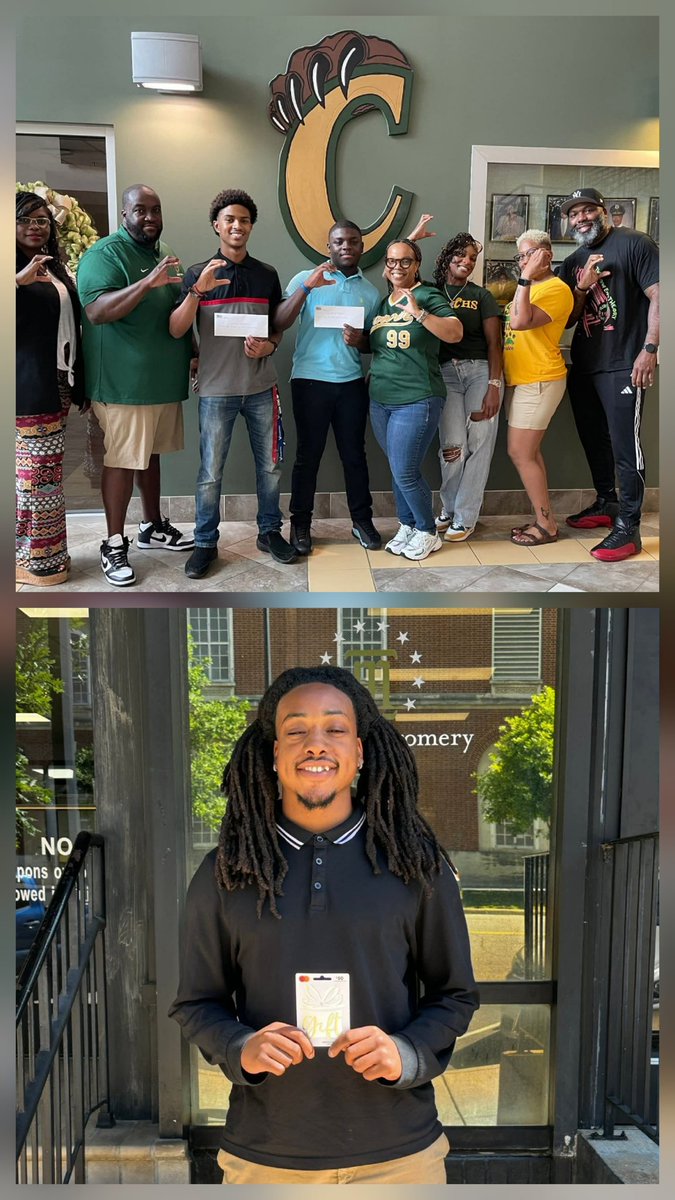 Rockette_Rogers's tweet image. Congratulations to Noah Maye and Cardarius Hopkins on receiving the G. W. Carver High School Class of 1999 Scholarship for their dedication to academic excellence!
@Carver_FB