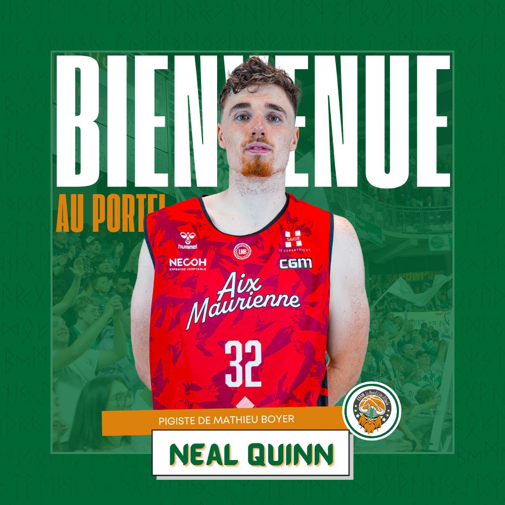 ESSMbasket's tweet image. 𝐖𝐞𝐥𝐜𝐨𝐦𝐞 𝐍𝐞𝐚𝐥 🤝

Pivot de 2m13, Neal signe en tant que pigiste médical de Mathieu.

Recruté en qualité de rookie par Kenny Grant la saison passée après un cursus de 5 saisons en NCAA, Neal suit donc son ancien coach au #Chaudron 🔥

➕ d&apos;infos : essm-basket.fr/2025/07/neal-q…