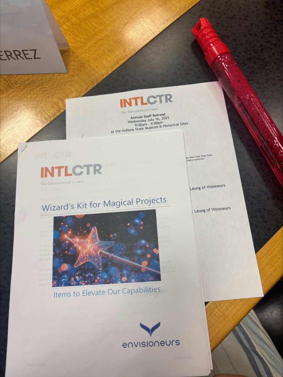 INTLCTR's tweet image. Many thanks to the @IndianaMuseum and President Cathy Ferree for hosting The International Center's professional development session on project management!
#INTLCTR