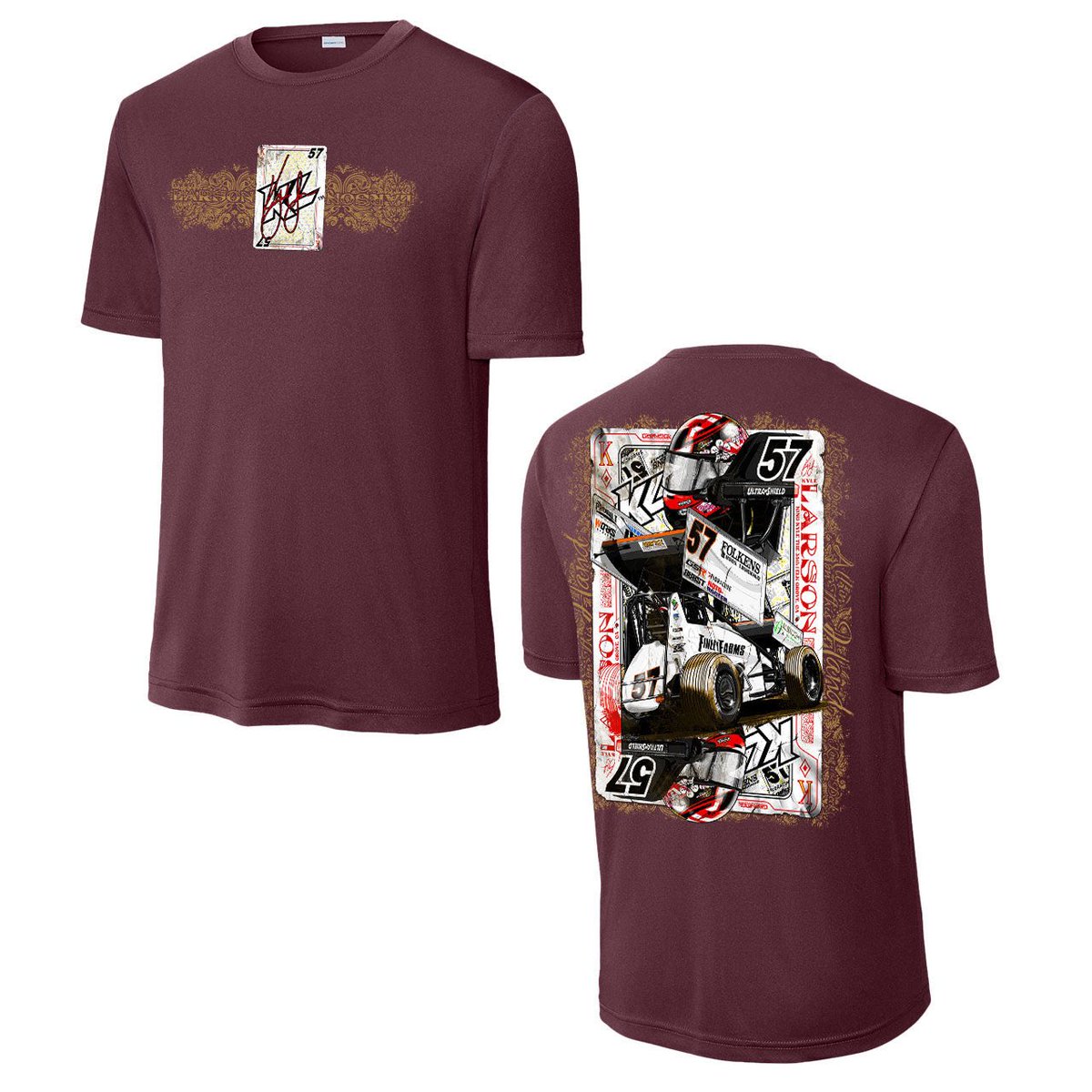 ShopKyleLarson's tweet image. 𝐊𝐢𝐧𝐠 𝐨𝐟 𝐭𝐡𝐞 𝐃𝐞𝐜𝐤 🃏
Available trackside and now online!
🛒 —> shopkylelarson.com/collections/ki…