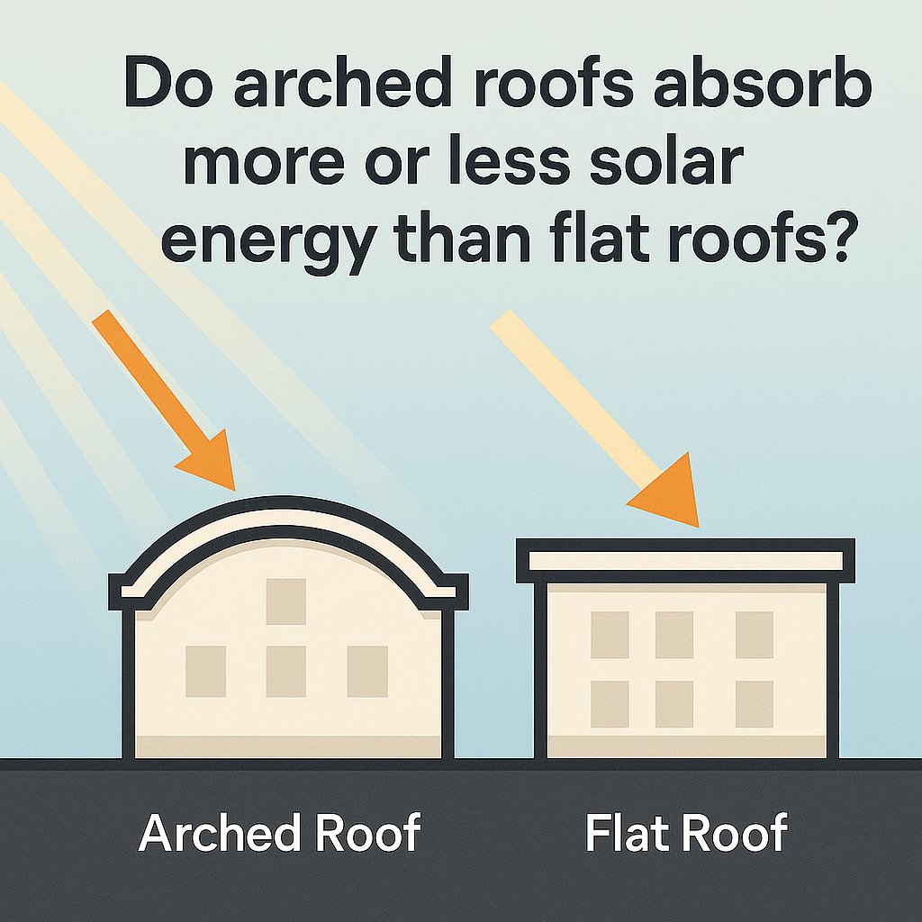 UNHABITAT's tweet image. 🏠 Arched, vaulted and domed roofs can help cities beat the heat — if they’re designed right.
✔️ Low curve (under 50°)
✔️ North–south orientation
✔️ Less cooling in summer, passive heat in winter
Smart design = lower bills + climate resilience.