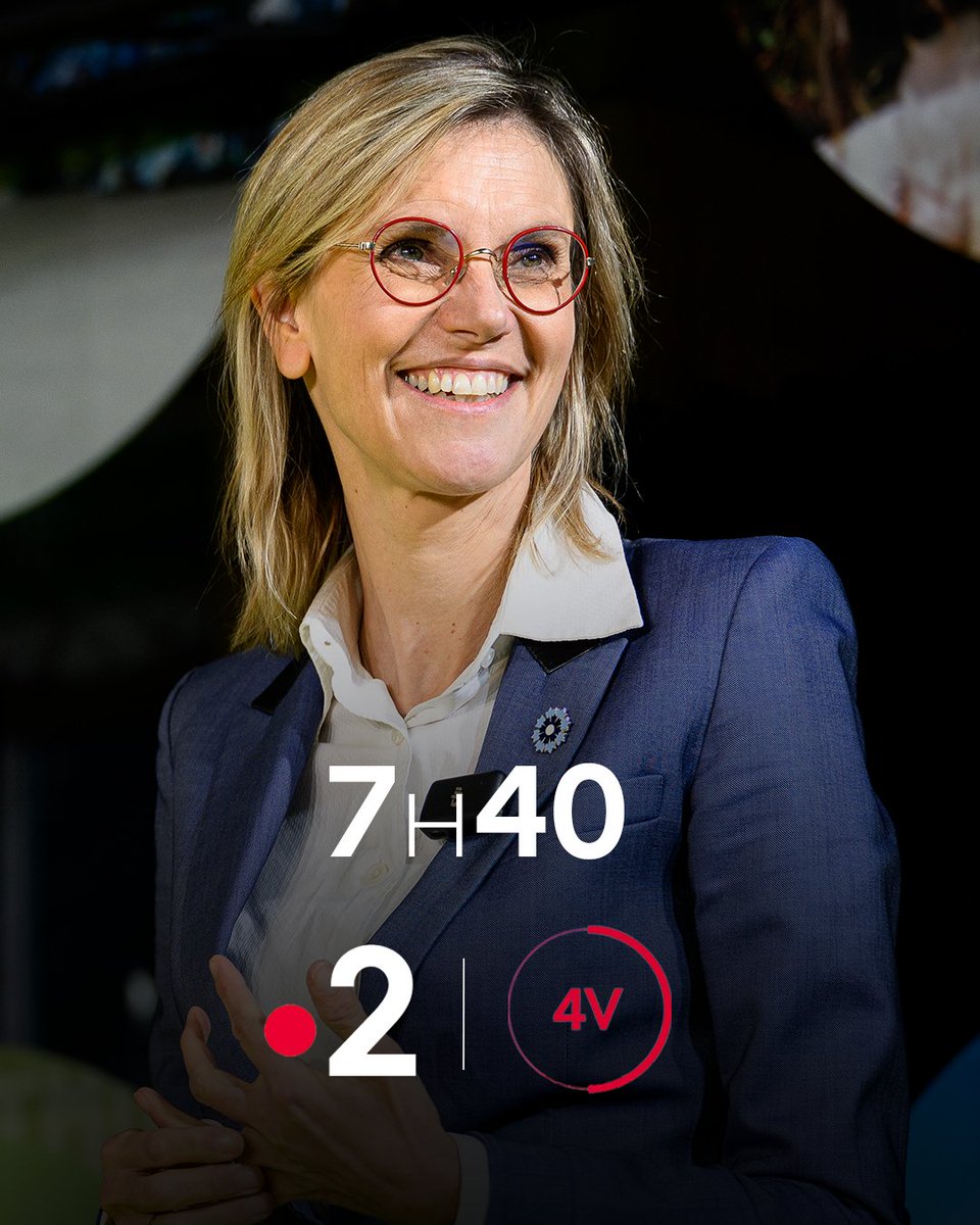 AgnesRunacher's tweet image. À demain matin dans Les 4 Vérités sur France 2 ! 👋🏻