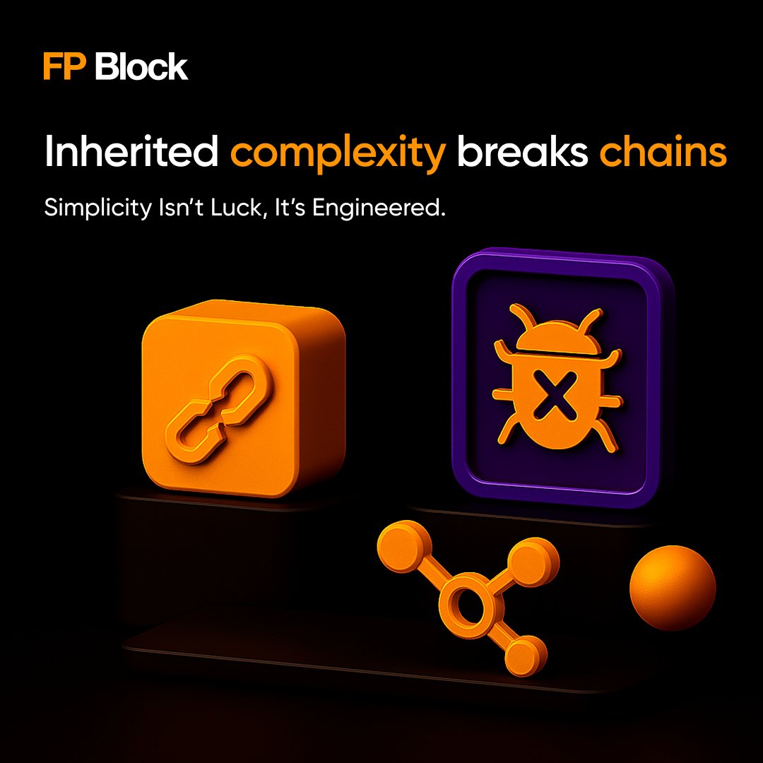 FP_Block's tweet image. Complexity is a choice. Most chains inherit it by default
Kolme gives you the freedom to build without negotiating for blockspace, submitting to shared governance, or compromising on execution speed
A chain should be simple to launch, fast to run, and secure by design. Anything…