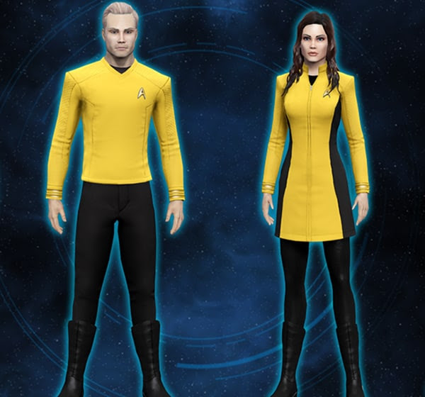 trekonlinegame's tweet image. In celebration of the release of “Strange New Worlds” Season 3, every Captain can claim a “Strange New Worlds” uniform! Simply go to the Promotional Tab!
This uniform giveaway will be an account unlock and for Starfleet only. And good news, this giveaway is available to…