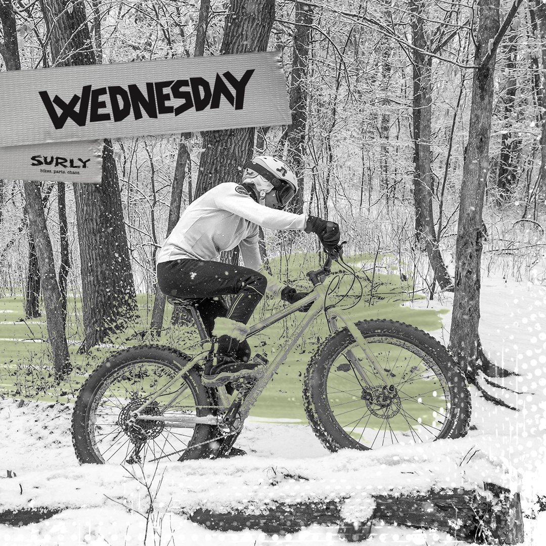 Snow or shine, our beefed-up trail beasts are chomping at the bit to let loose. Check out the latest full-fat bike flavors:

Ice Cream Truck ➡️ Taro Milk Tea

Wednesday ➡️ Key Lime Sneeze

surlybikes.com/collections/tr…