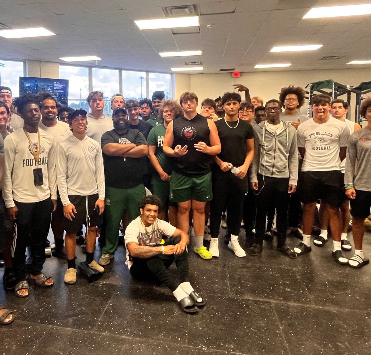 GPetty10000's tweet image. Heading towards @StetsonFootball Camp with my @FPCHSFootball Team. Ready to show out as a team and COMPETE‼️