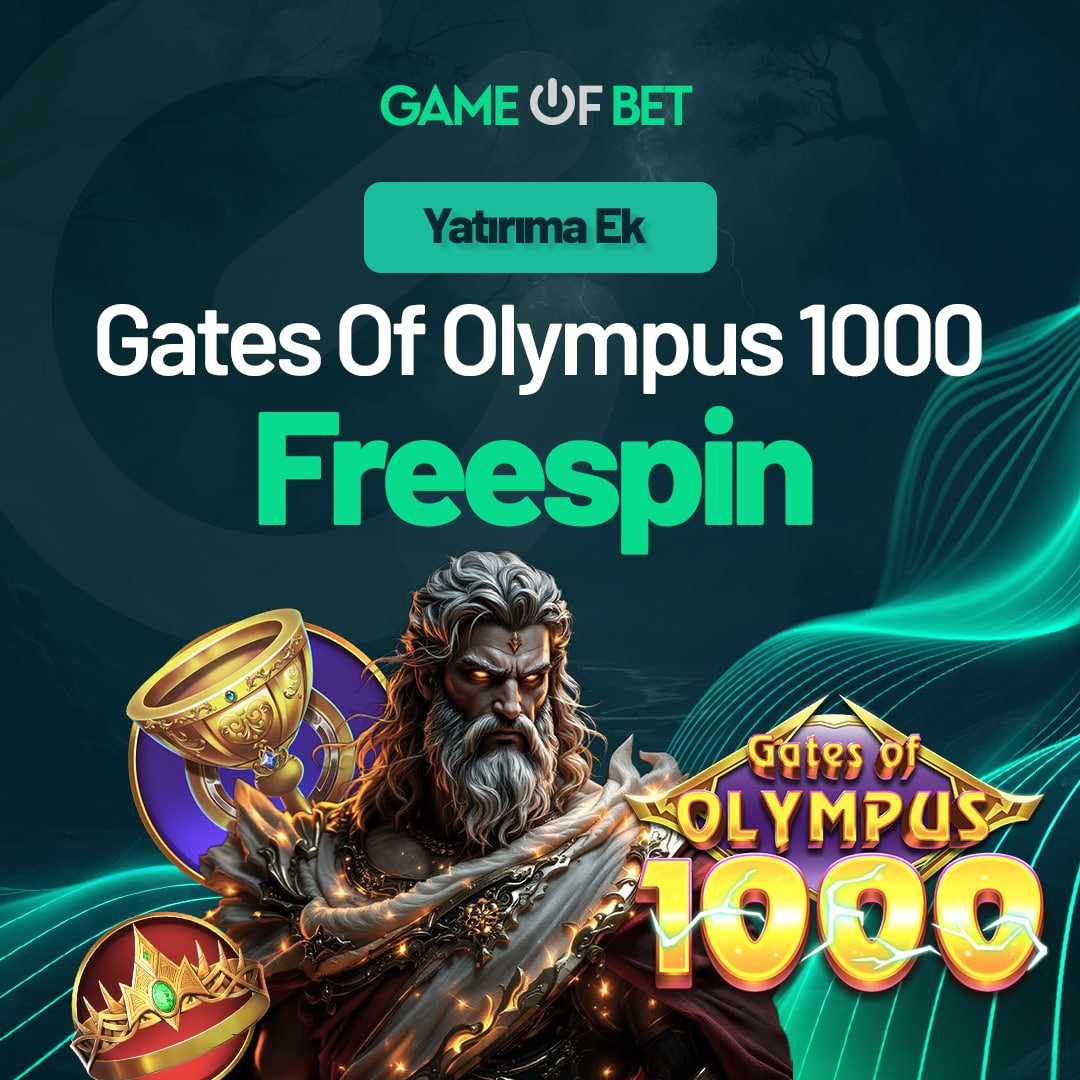 ⚡️ ZEUS’TAN GÖKLERİ SALLAYAN FIRSAT!

⚡️ Yatırımını yap, Gates of Olympus 1000 freespin kap!

🤴 #Gameofbet ile tanrısal kazançlar seni bekliyor!

🎰 Efsane #Casino atmosferinde her turda #Freespin coşkusu var!

🔗 GAMEOFBET GÜNCEL GİRİŞ tinyurl.com/gobgiris