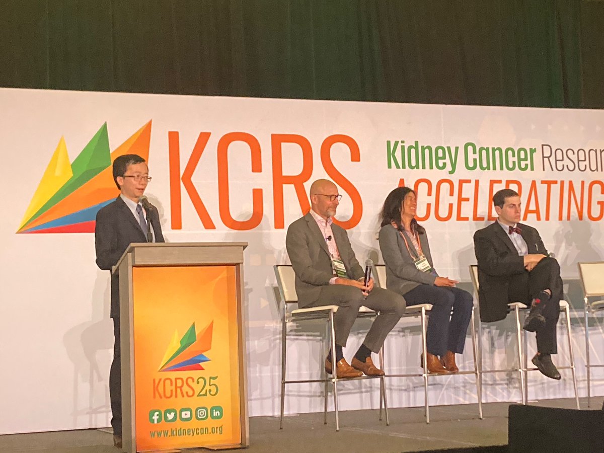 Chrislabaki1's tweet image. Great talk by @VincentWenxinXu regarding the major role of KIM-1 in guiding therapeutic decision-making in #RCC
@kidneycan #KCRS25
