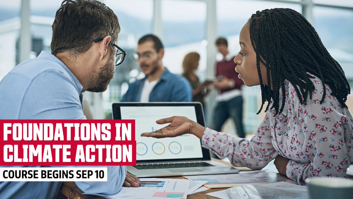 CS_SFU's tweet image. Build your climate knowledge and your personal and professional power to take real action. Register now for our online course and get started Sep 10. ow.ly/r2Mc50W31Gk