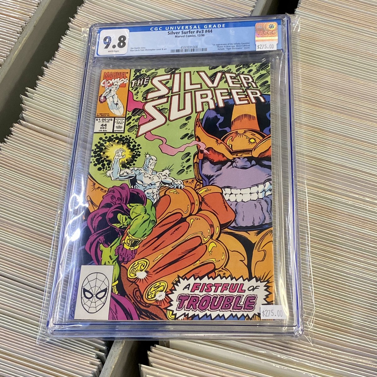 NowOrNeverComic's tweet image. We got this batch of books back from CGC just in time, adding another 20 graded books to the bins (all 9.8s!) with less than a week until Comic-Con. More new stuff going out every day!