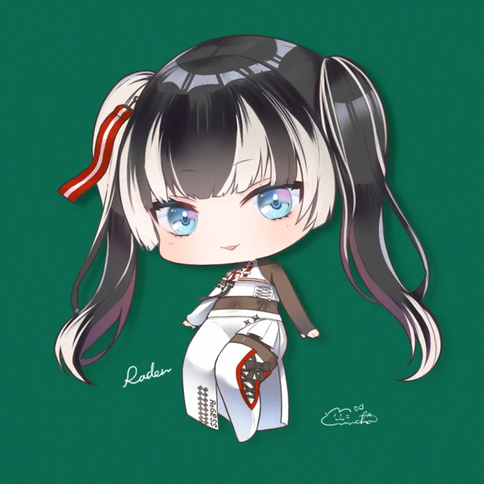 ちっちゃいらでんちゃん#らでん似絵