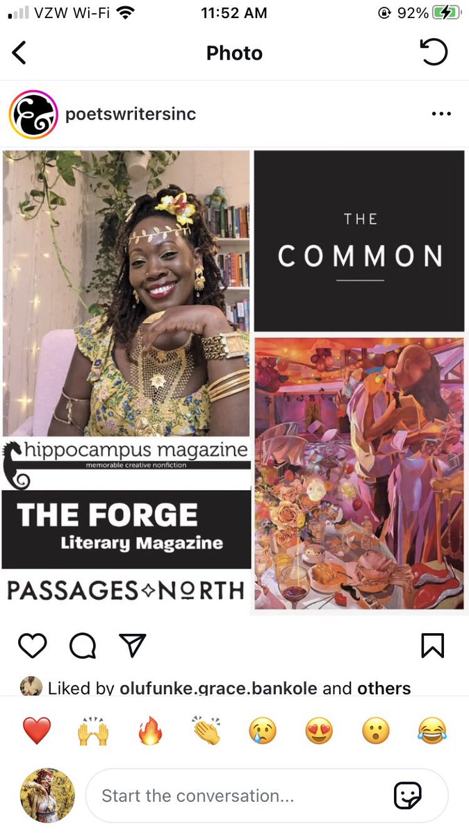 Camille_U_Adams's tweet image. Thank you @poetswritersinc for featuring me, my writing, and HOW TO BE UNMOTHERED: a Trinidadian memoir in email and on IG today. Such a delight and invigorating honour 😁💛🌞🌺