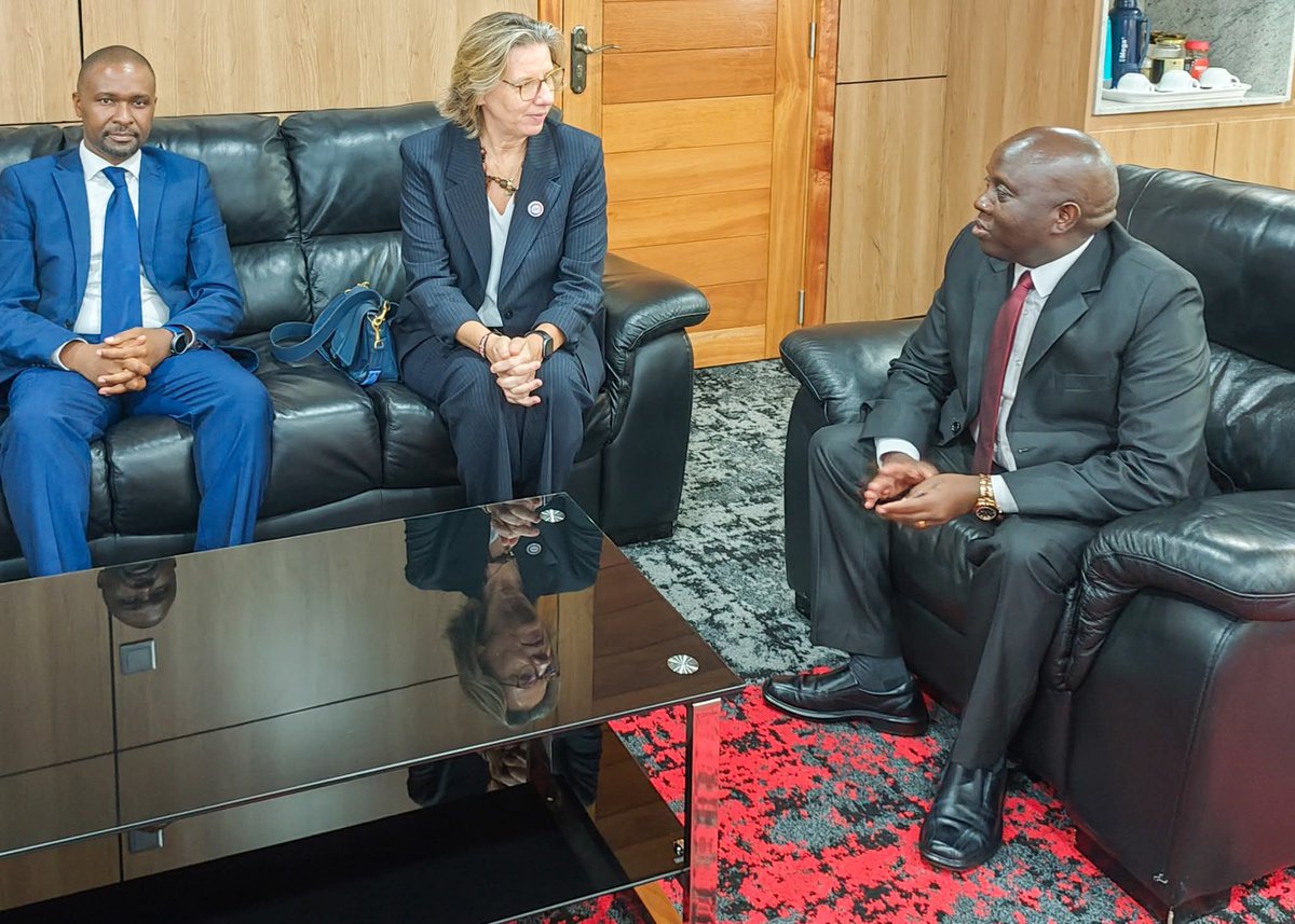 Courtesy Visit by Anne-Gaël CHAPUIS, AFD Kenya Country Director

Earlier today, we had the pleasure of hosting Anne-Gaël CHAPUIS, Country Director of Agence Française de Développement (<a href="/AFD_France/">Agence Française de #Développement (AFD) 🇫🇷 🇪🇺</a>) Kenya, for a courtesy call that reaffirmed the growing partnership between Kenya