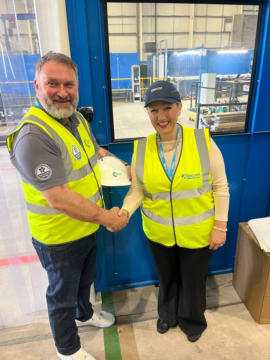 ProjectsConcept's tweet image. Yesterday, we had the pleasure of attending the official opening of Boccard's new 10,000 sq m digital manufacturing facility in Deeside.

We’re incredibly proud to have supported Boccard on this project, transforming an empty unit into a fully operational production facility.