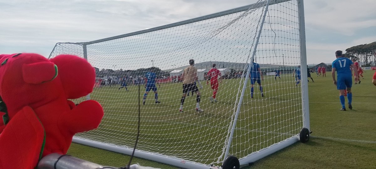 Now supporting the gentleman players of Ynys Mon v Isle of Man. New ground too!