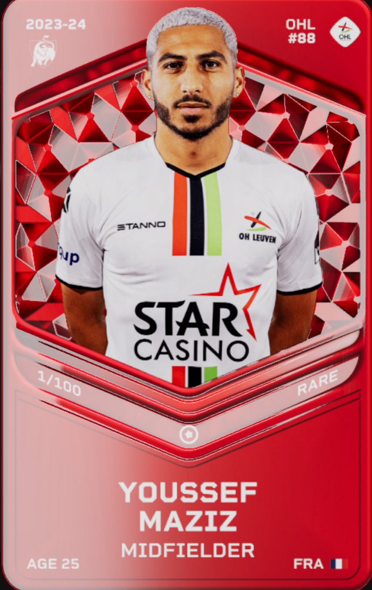 SorareLex (@sorarelex) on Twitter photo 🎁Giveaway🎁
1 lucky winner is getting this Rare Youssef Maziz👀
To enter:
▪️Follow me and <a href="/Fanta_Verse/">Ultimate FantaVerse (UFV) - Football Multiverse</a>
▪️Like and RT
▪️Tag a friend
Winner will be announced on July 22
Good luck🍀
#sorare #giveaway #NFT #sorare26 #sorarejpl #jpl 🎁Giveaway🎁
1 lucky winner is getting this Rare Youssef Maziz👀
To enter:
▪️Follow me and <a href="/Fanta_Verse/">Ultimate FantaVerse (UFV) - Football Multiverse</a>
▪️Like and RT
▪️Tag a friend
Winner will be announced on July 22
Good luck🍀
#sorare #giveaway #NFT #sorare26 #sorarejpl #jpl