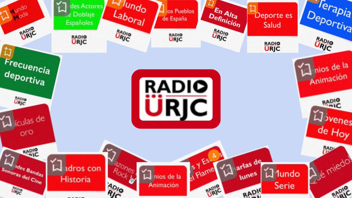 🎙️ RADIO URJC, mucho más que una emisora 🎧
Desde hace 16 años, formamos, innovamos y damos voz a nuestros estudiantes, convirtiéndolos en colaboradores.
Miles de contenidos, noticias y experiencias nos avalan. 
¡Gracias a todos los que sois parte de esta gran familia sonora! ❤️