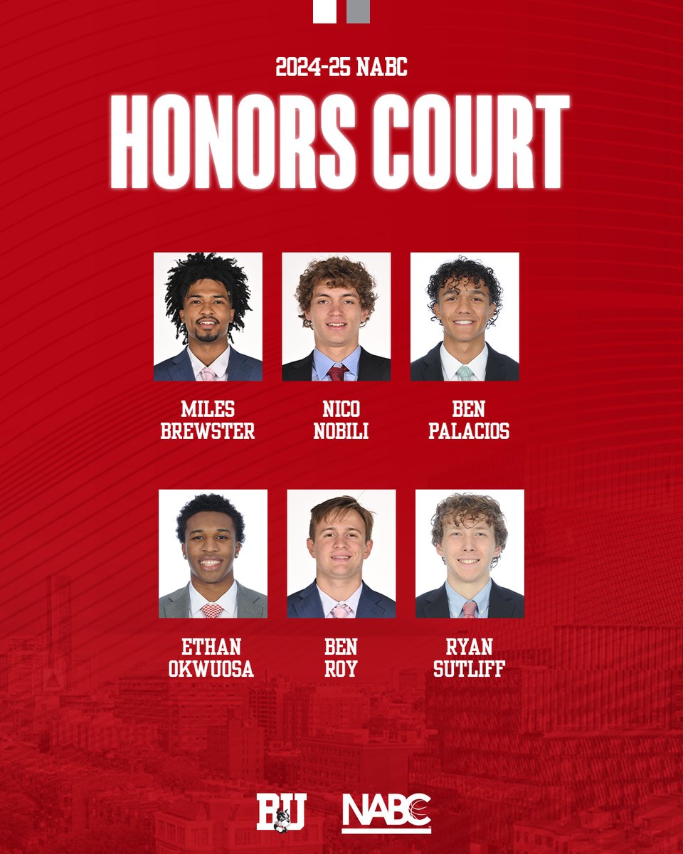 👏 our guys on earning the <a href="/NABC1927/">NABC</a> Team Academic Excellence Award and the six Terriers who also claimed a spot on the Honors Court!

#GoBU