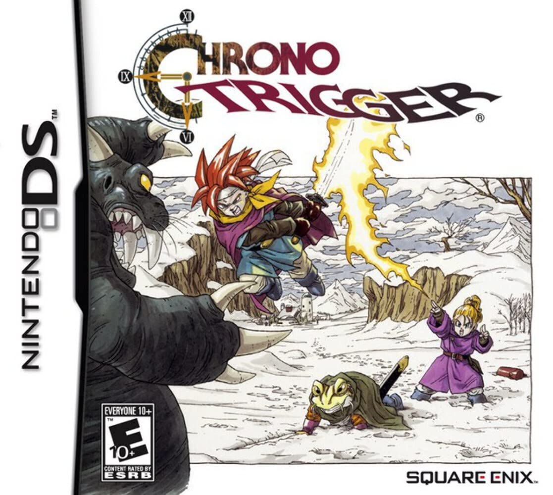 LastGenToronto's tweet photo. New arrival: Chrono Trigger Nintendo DS (complete in box) Tested &amp; works! *Box art has some damage, rips on the front and back! Rare! Only: $99.95 #RPG #dsgames #chronotrigger #usedgames #games #videogames #videogame #retrogames #Toronto https://t.co/BENE26QvA4