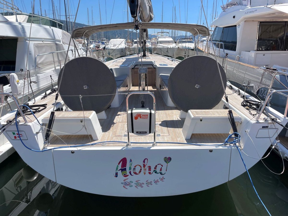 grabauyachts's tweet image. PRICE REDUCTION - 2017 Solaris 50 'ALOHA' for sale - Now asking Euro 615,000 EU VAT paid - Lying Italy - Well presented and fully-optioned Solaris 50.

bit.ly/4eV06nN 

#solarisyachts #solaris50 #performancecruiser #luxuryyacht