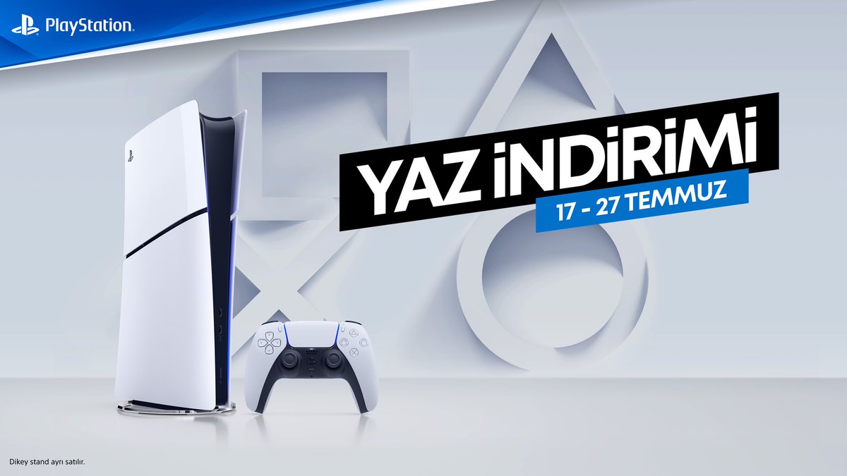 PlayStation 5’te geçerli "Yaz İndirimi" başladı! Kampanyaya teknoloji marketlerden ve web mağazalarından ulaşabilirsiniz.

#PlayStation #Yazİndirimi