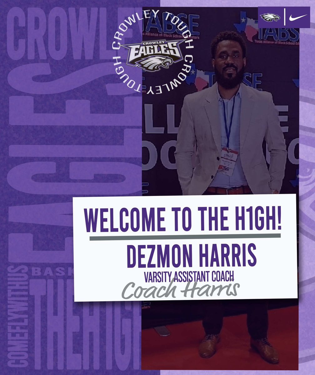 Crowley High School Menโs Basketball (@crowleybball) on Twitter photo Welcome BACK, Coach Harris! ๐ฆ
โWe are excited to bring Coach Harris back the nest! He is an exceptional leader and brings a wealth of wisdom and experience from a coaching, playing and administrative standpoint!โ <a href="/CoachDJames/">DeMarqus James</a> Welcome BACK, Coach Harris! ๐ฆ
โWe are excited to bring Coach Harris back the nest! He is an exceptional leader and brings a wealth of wisdom and experience from a coaching, playing and administrative standpoint!โ <a href="/CoachDJames/">DeMarqus James</a>