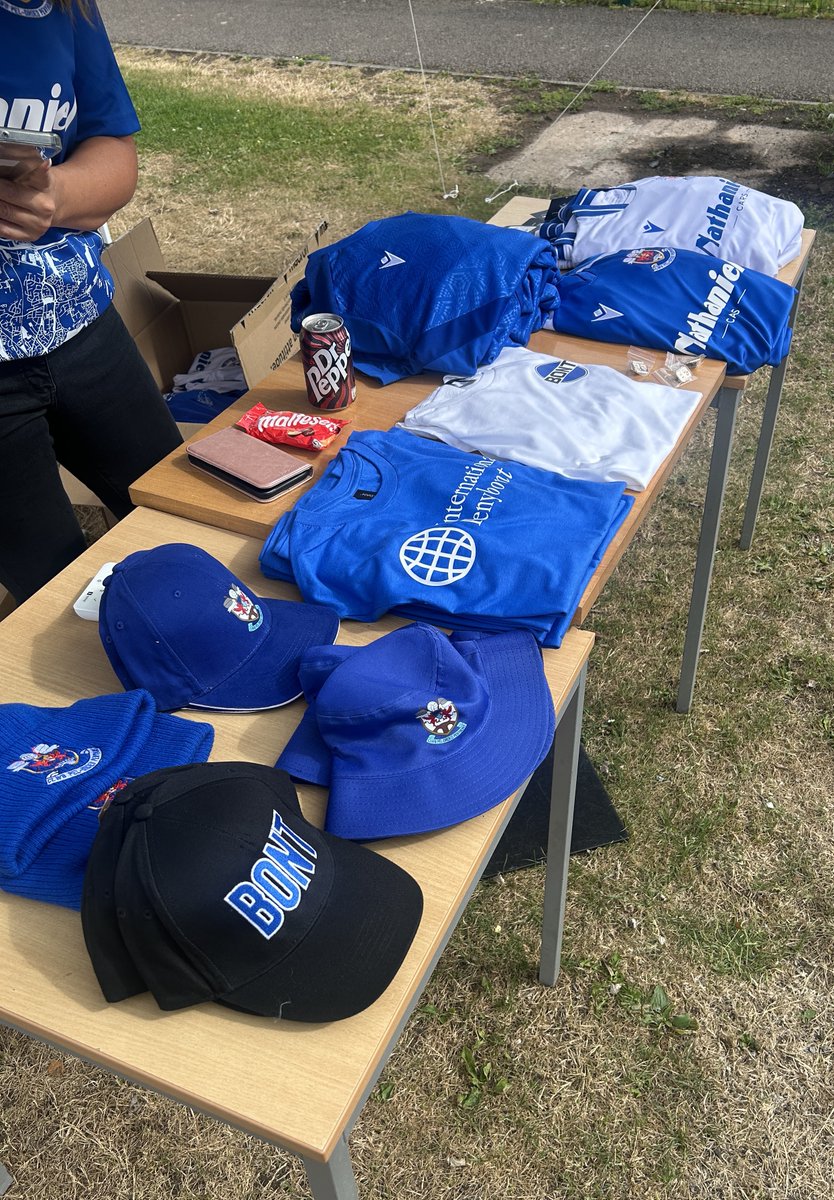 Penybont FC (@penybontfc_) on Twitter photo We have a wide range of new club merchandise available this evening, including our new home and away shirts.
Thank you to <a href="/MacronCardiff/">Macron Sports Hub Cardiff</a> for helping us get everything sorted for this evening. 💙 We have a wide range of new club merchandise available this evening, including our new home and away shirts.
Thank you to <a href="/MacronCardiff/">Macron Sports Hub Cardiff</a> for helping us get everything sorted for this evening. 💙