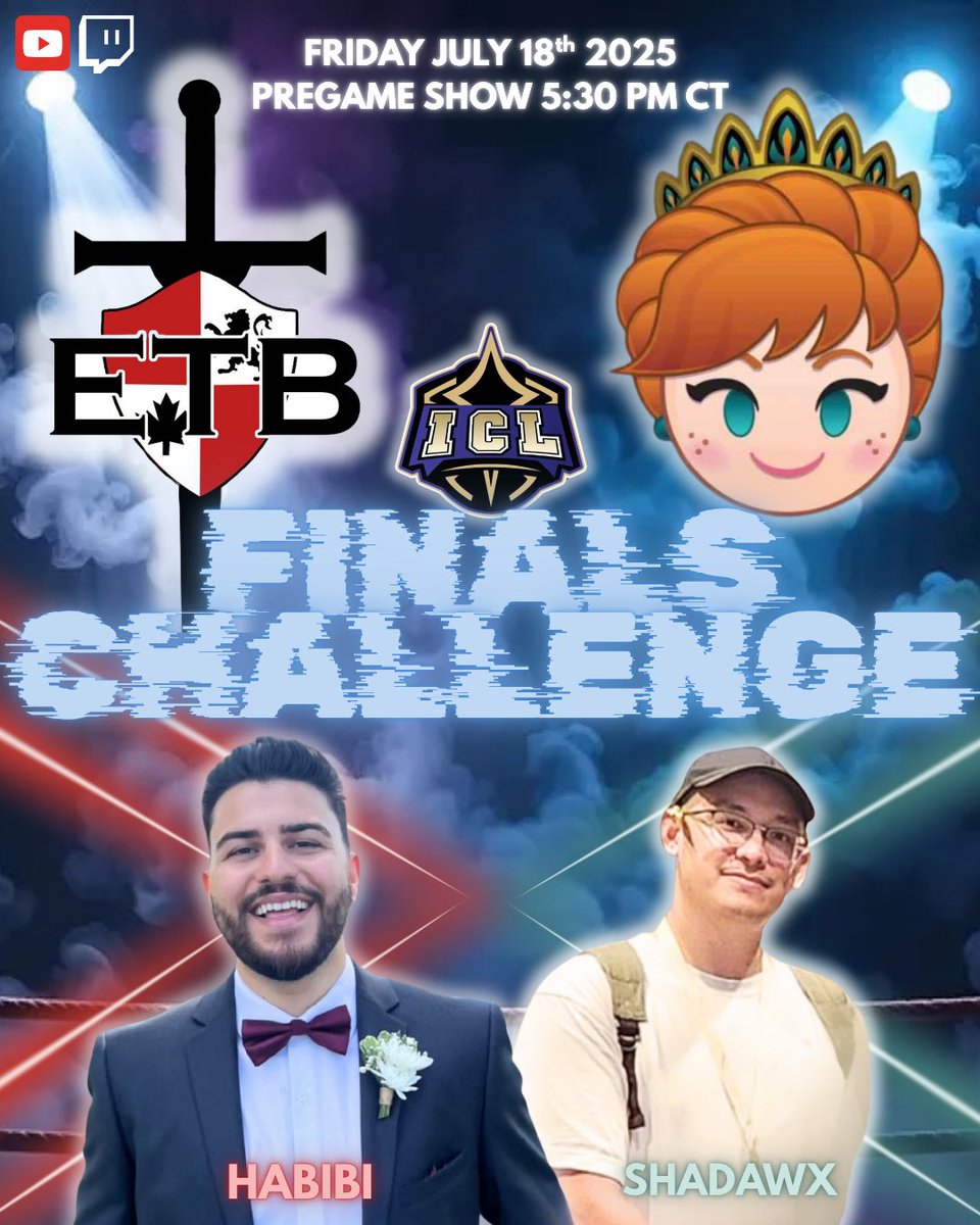 OH BABY! <a href="/EnterTheBattle1/">Enter The Battlefield</a> 🛡️ from the top rope! #SLTC 🤫 with a steel chair! THE FINALS ARE FINALLY HERE 🔥 The ULTIMATE CLASH! Who will be the force that brings home the FIRST EVER ICL Championship?? ARE…YOU…READY??? <a href="/LorcanaHabibi/">Elias Abdulahad</a> <a href="/shadawx/">Shadawx</a> 
#Lorcana

 🔗⬇️