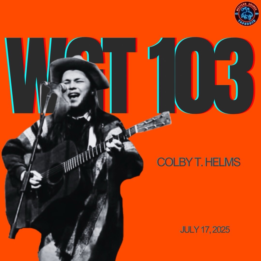 WesternGrungeTD's tweet image. 🤠Deck Drop🤠
This week, Libby and Kyler sit down with Colby T. Helms to talk about his debut album Tales of Misfortune and the vision behind it. They dig into his love of concept records, the musical history of Virginia, and his hope to send a piece of Appalachia with his songs…