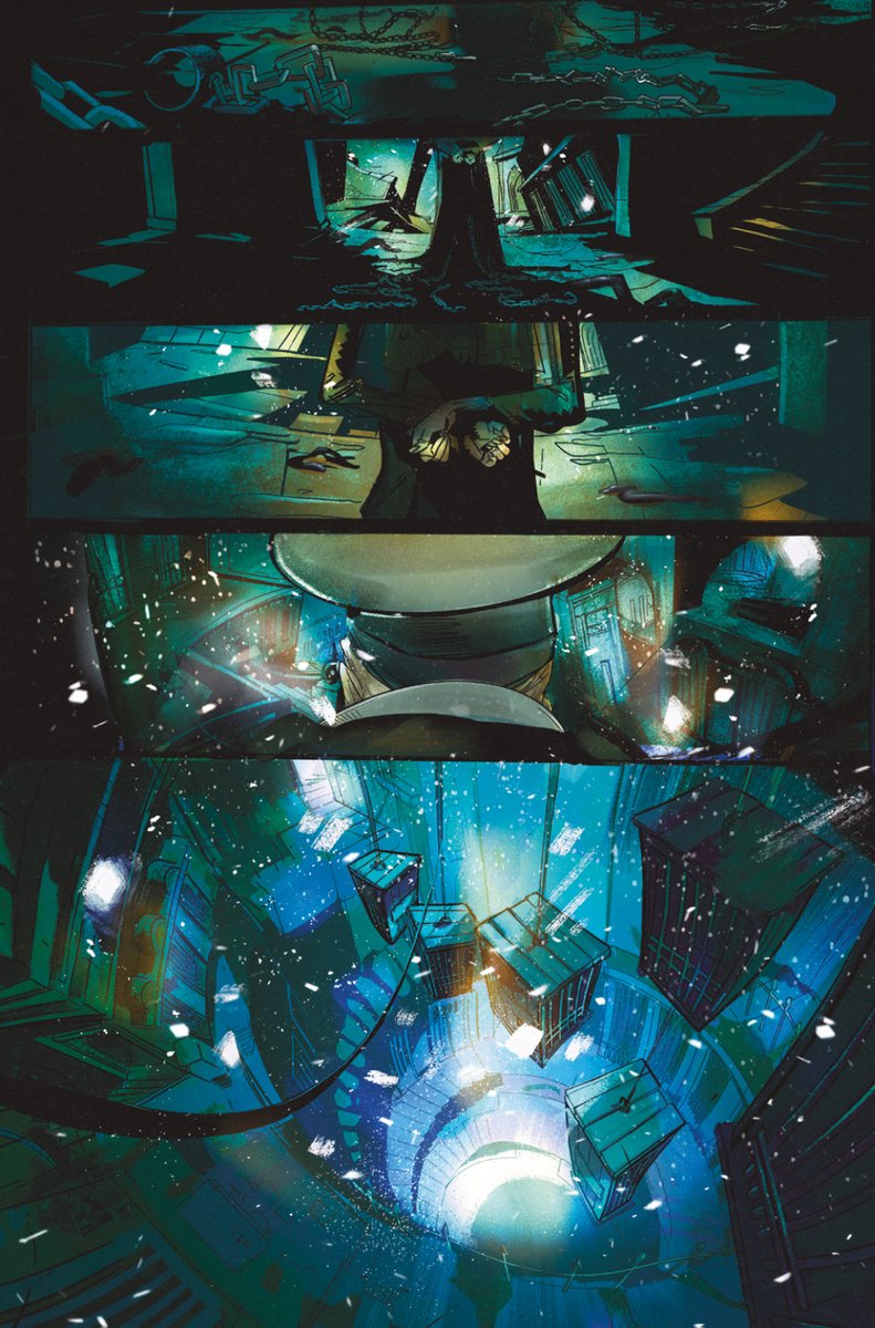 LittleNights's tweet image. Two pages turn, yet the silence only deepens.
#LittleNightmares Descent to Nowhere comes October 8. Pre-Order via @ComicsTitan’s website: titan-comics.com/littlenightmar…