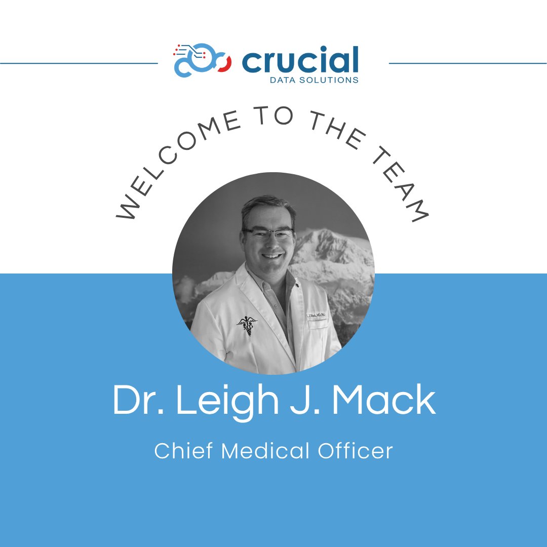 We’re proud to welcome Dr. Leigh J. Mack back to Crucial Data Solutions as Chief Medical Officer. His leadership comes at a key moment for the future of clinical research.

Read the full announcement: einpresswire.com/article/831228…