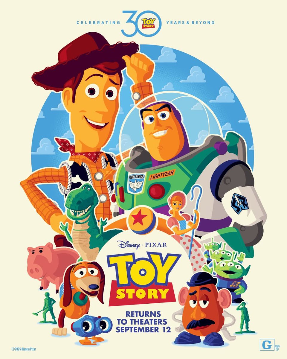DrewDisneyDude's tweet photo. NEW: Disney and Pixar’s Toy Story returns to theaters on September 12 for the movie’s 30th anniversary. https://t.co/HU4kUrNVhA